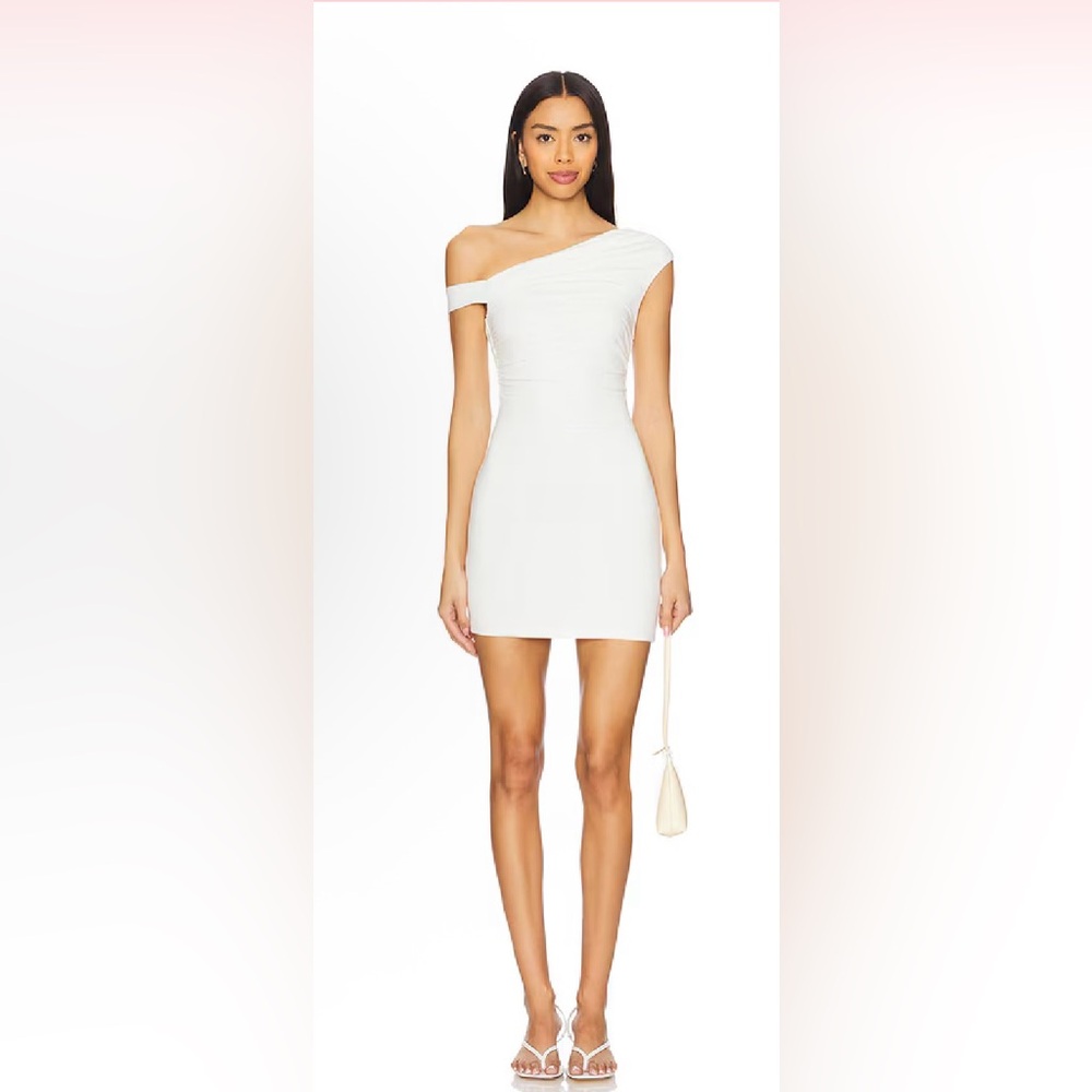 NWT Superdown Moxie Chic White Sleeveless Mini Dress Size XS - Picture 3 of 10